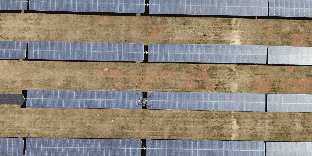 LiDAR drone solar panel inspection